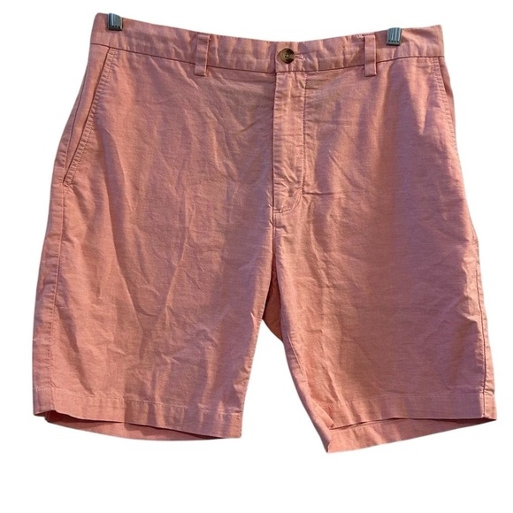 Vineyard Vines Men's Pink Chino Breaker Shorts Size 34 Casual Preppy Style - Picture 1 of 8